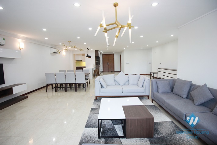 04 bedrooms apartment in L building for rent, Ciputra, Tay Ho